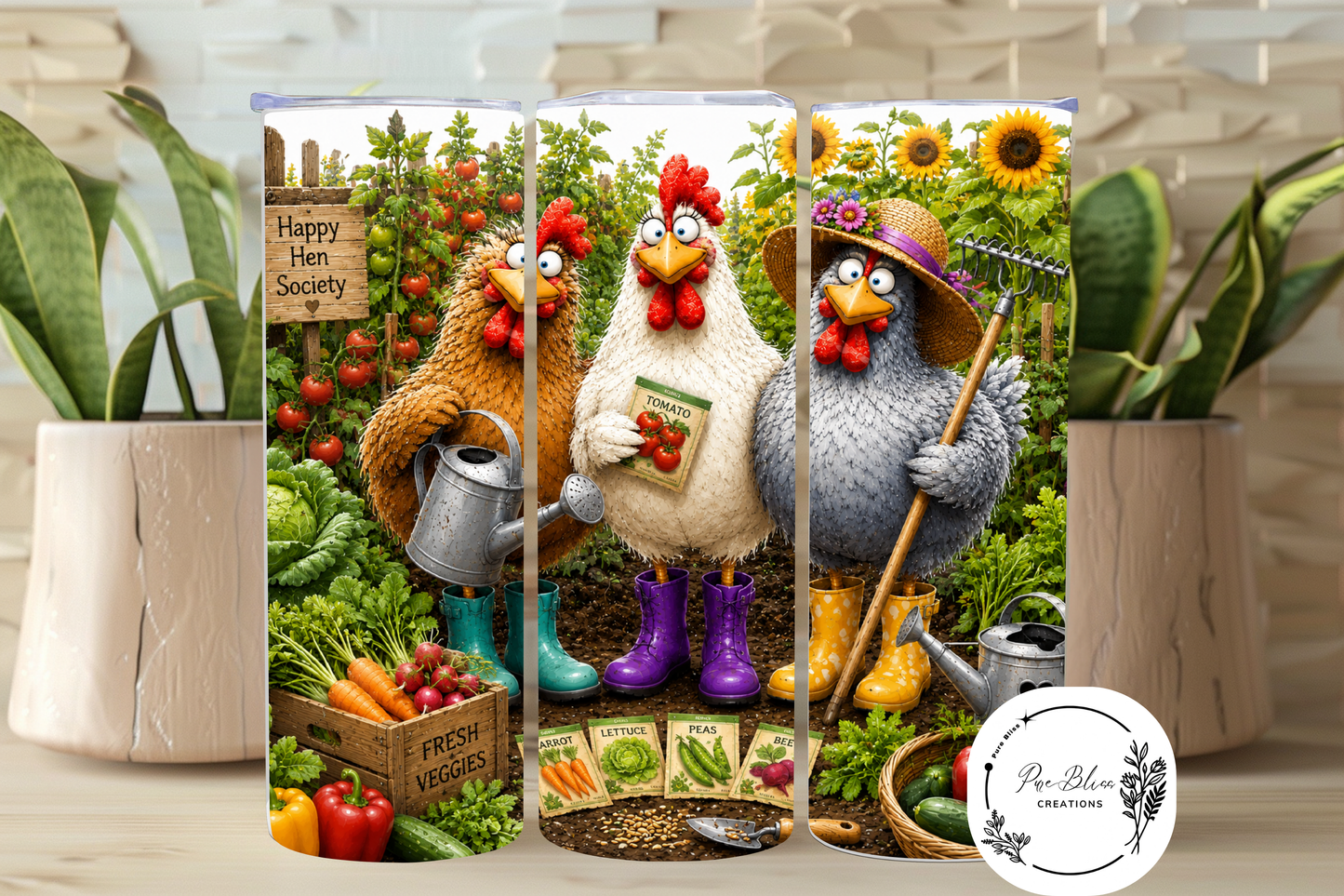 90. Happy Hen Society